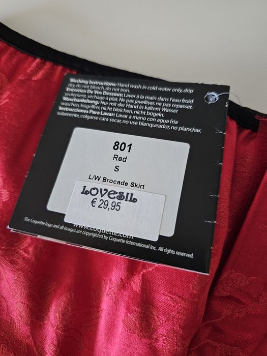 Saia, tam S, Coquette (Nova)