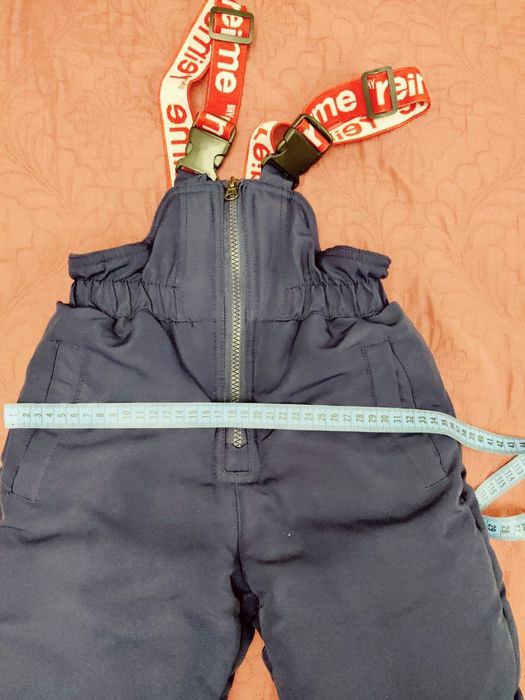 Детский очень теплый комбинезон, 92 см, б/у