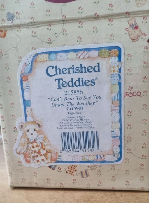 Cherished Teddies Can't Bear To See You Under The Weather