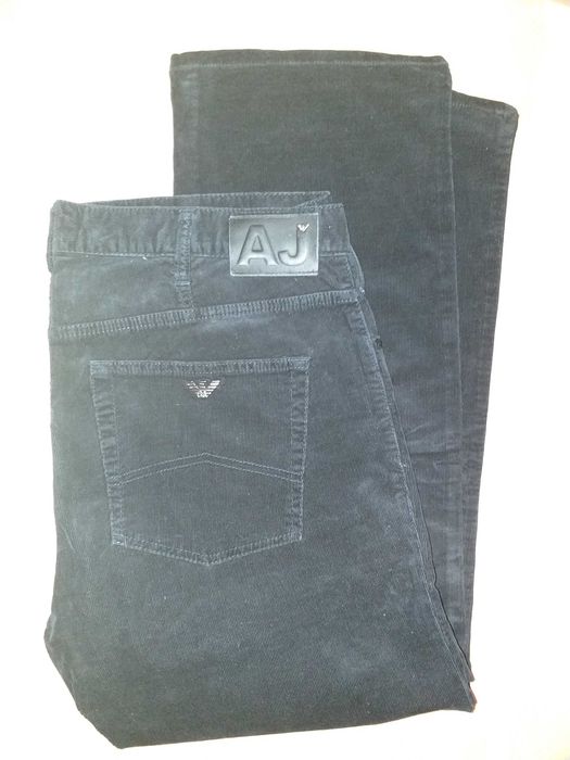 Spodnie męskie sztruksy roz. 38,  XL ARMANI Jeans