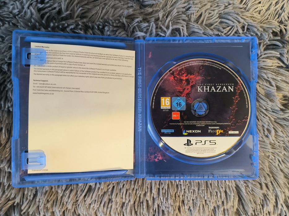 ‼️Khazan The First Berserker Ps5  Jak Nowa ‼️