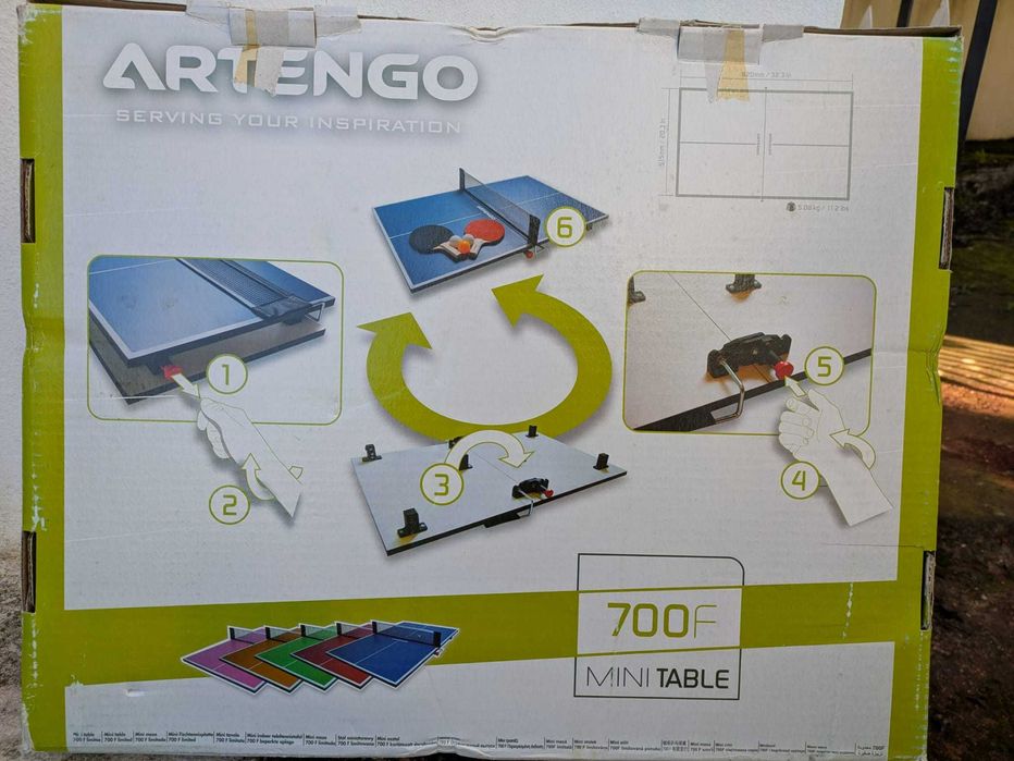 Mini mesa de ping pong Artengo 700F