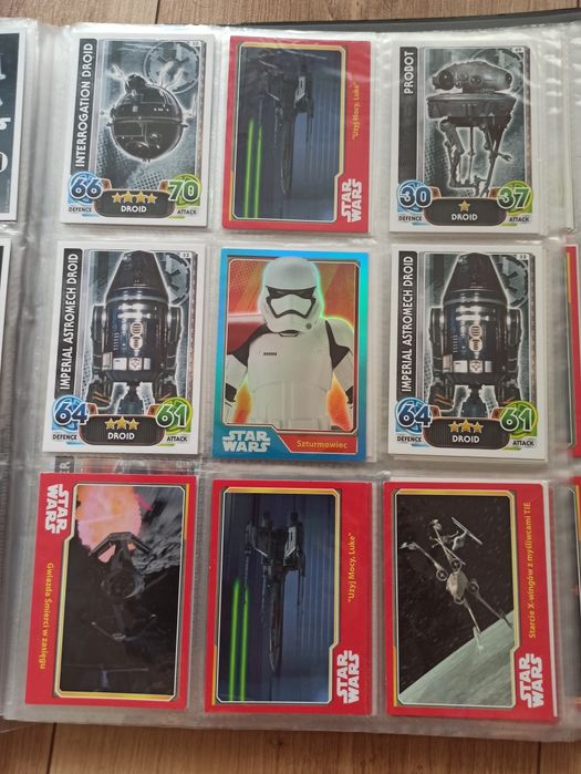 Star Wars album z kartami