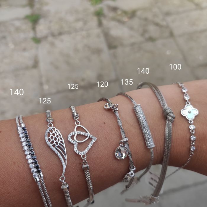 Bransoletka srebrna pr 925