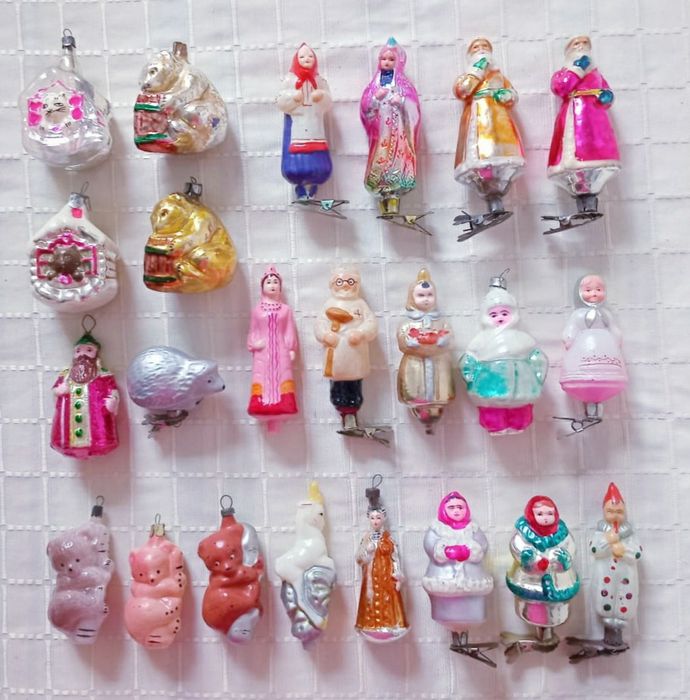 Ёлочные игрушки СССР