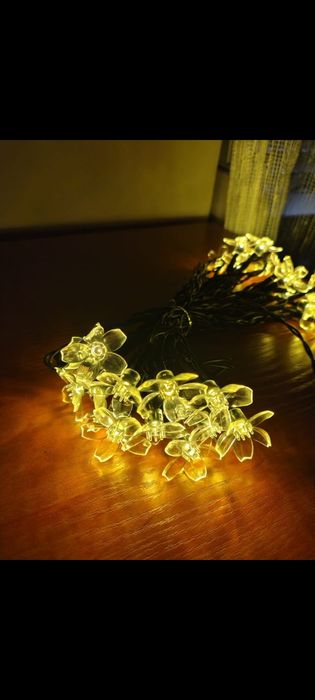 Łańcuch solarny 6,5m 30LED