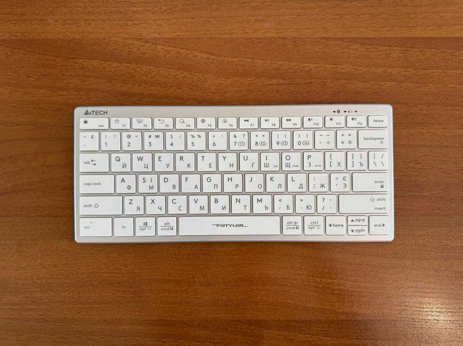 Бездротова Клавіатура A4Tech FBX51C Wireless White