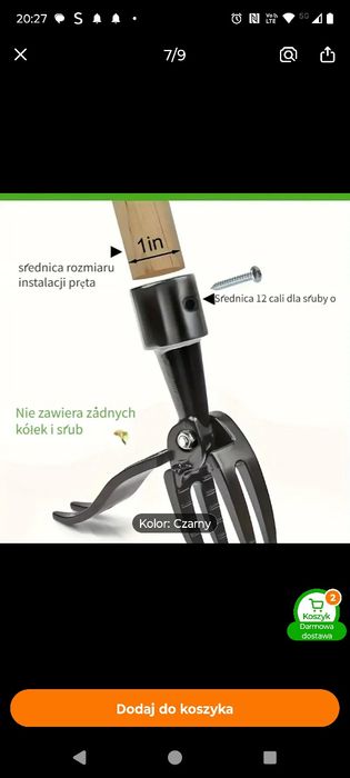 Zestaw 2 sztuk ręcznych wykrywaczy chwastów