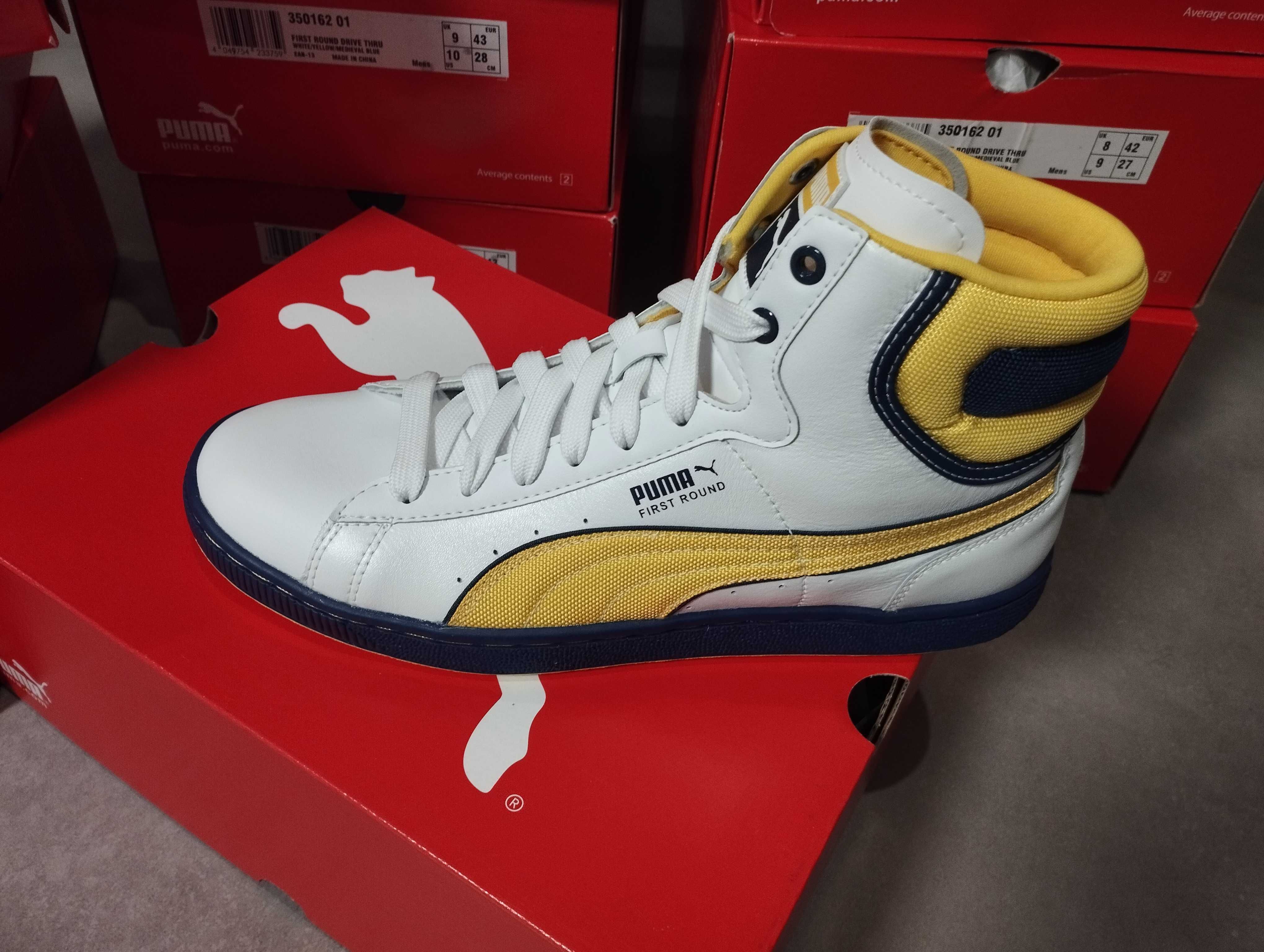 Nowe oryginalne buty Puma First Round rozmiar 43 28cm rozmiar 42