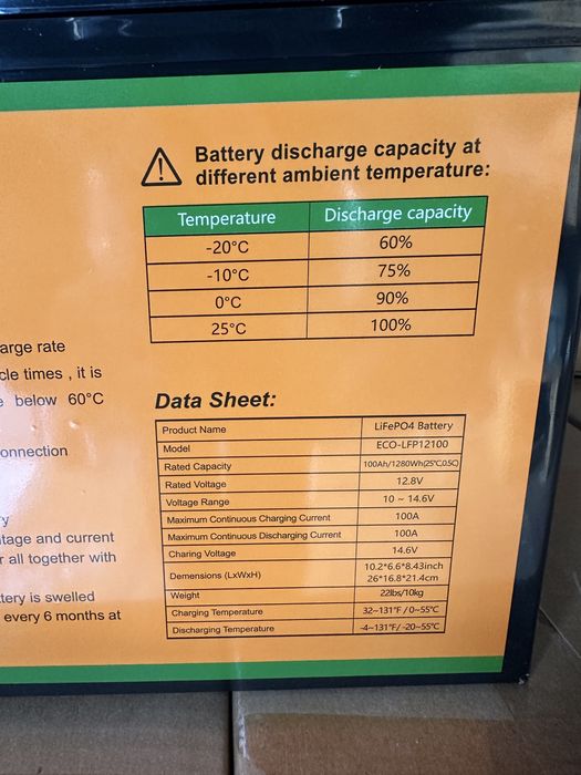 акумулятор для інвертора аккумулятор lifepo4 12v 100ah