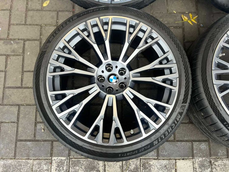 Оригінальні диски 22 5.112 BMW 745i стиль G05 X5 G06 X6!G-Felgen