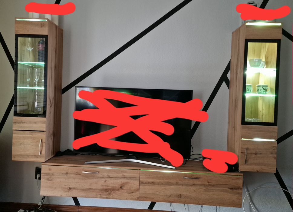 Meblościanka  wisząca