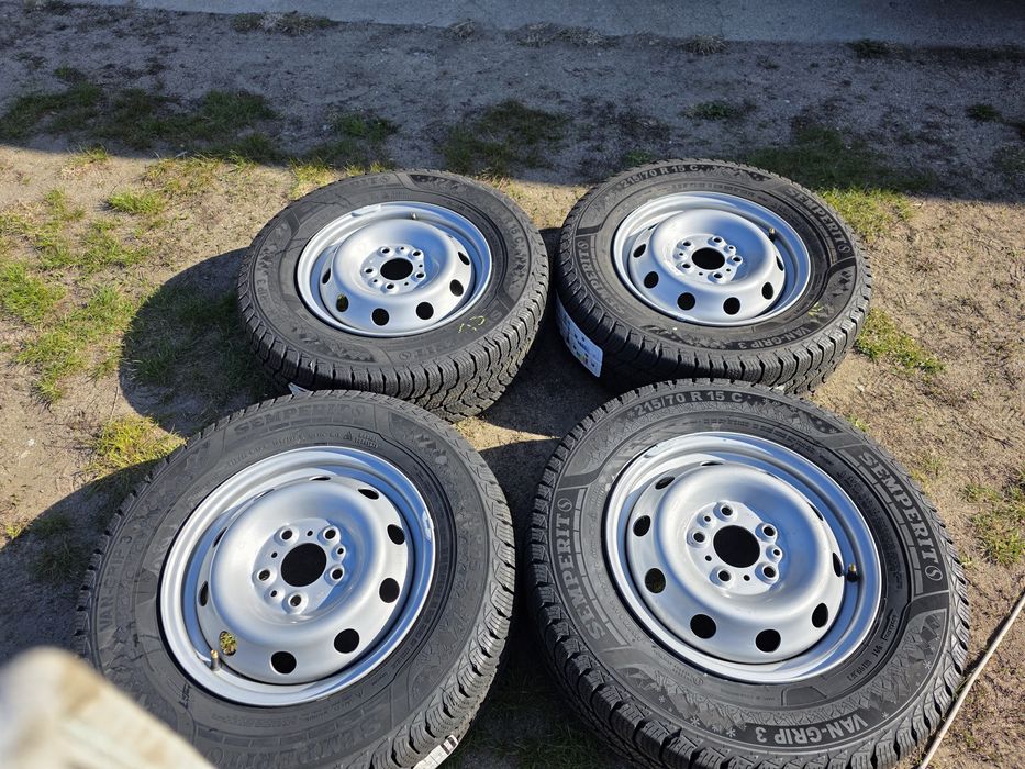 Koła Zimowe Nowe-Fiat Ducato R15 5x118 ET68-6J-215/70-15C