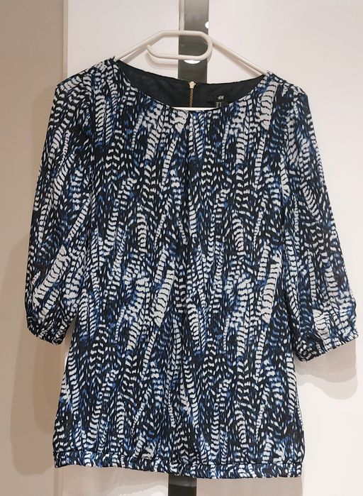 Bluzka H&M granatowa