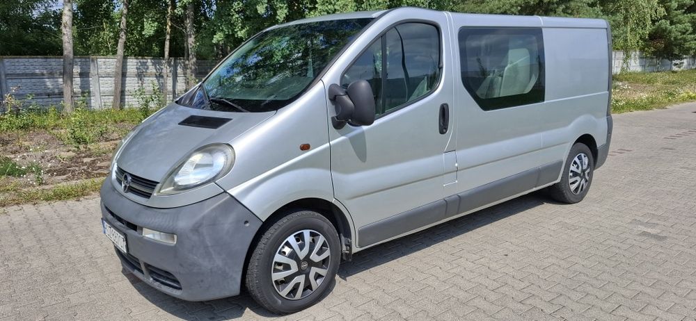 Opel Vivaro Long Brygadówka Klima