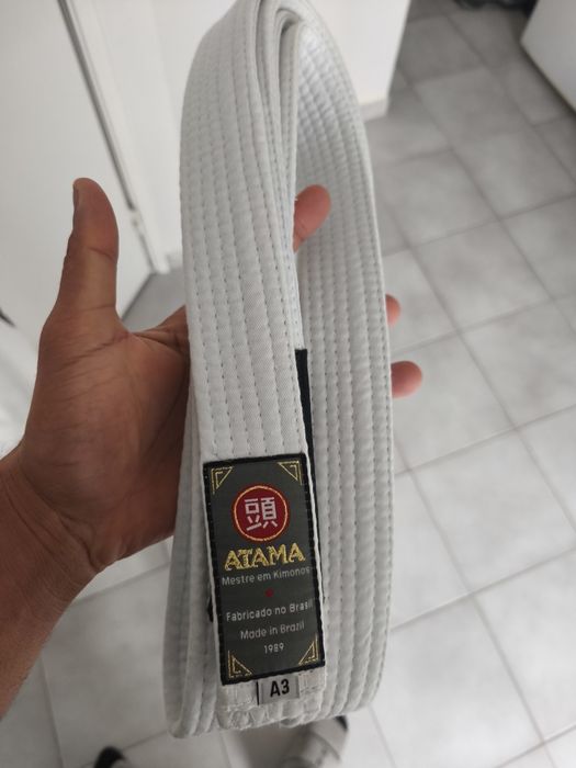 Kimono MANTO X5 Tamanho A3 Nunca Usado + Faixa Branca