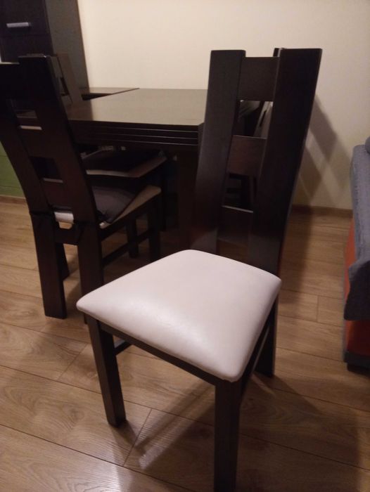Pilne! Stół wenge i 6 krzeseł