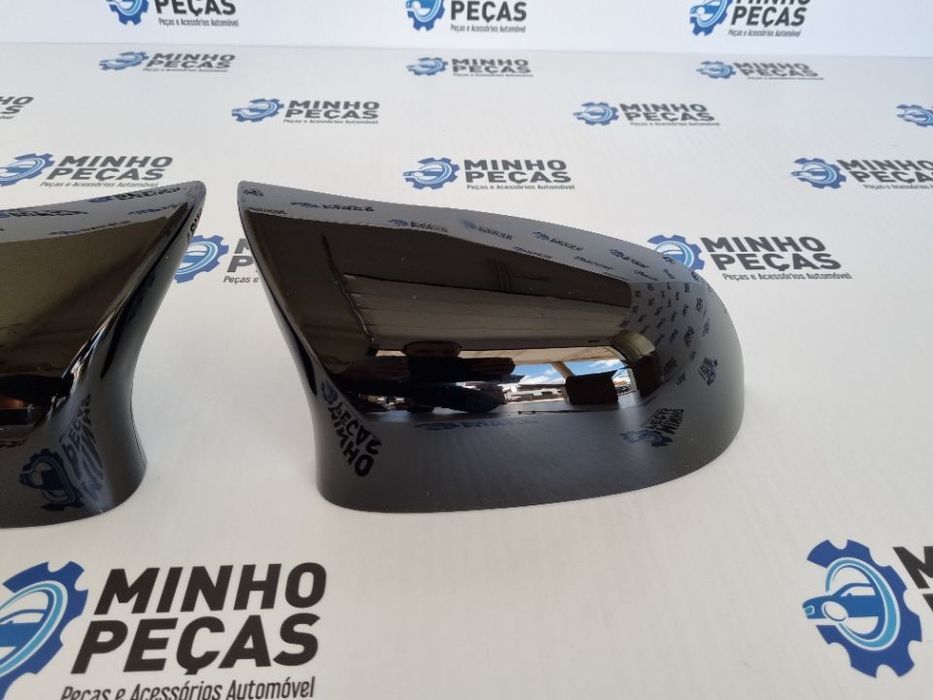 Capas de espelho BMW X3(F25)X4(F26)X5(F15)X6(F16)Preto Brilho Look M
