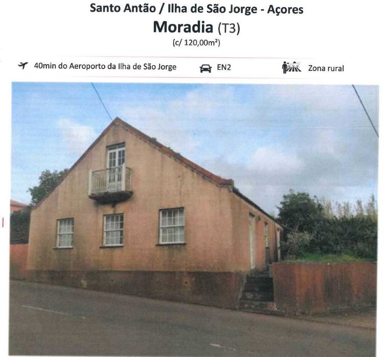 Moradia T3 c/ área de 135 m2