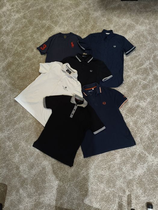 Футболки Ralph Lauren,Fred Perry,Aquascutum, Gucci,Sergio Tacchini