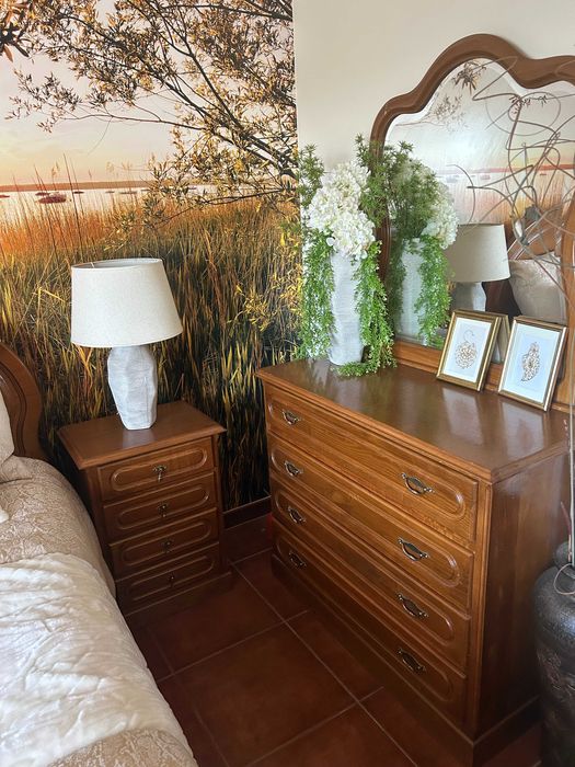 Quarto completo madeira carvalho