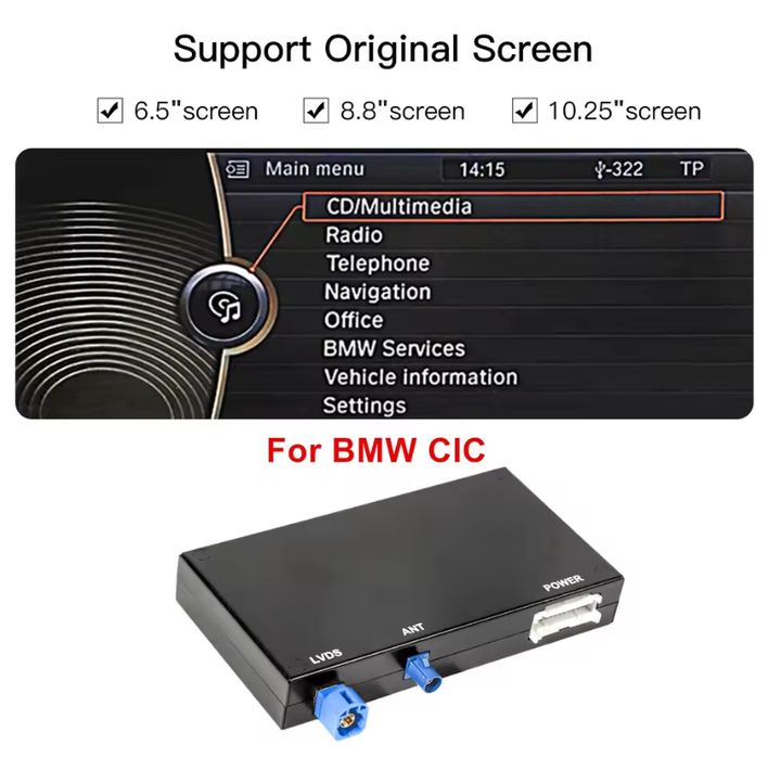 CIC System Apple Android Auto OEM