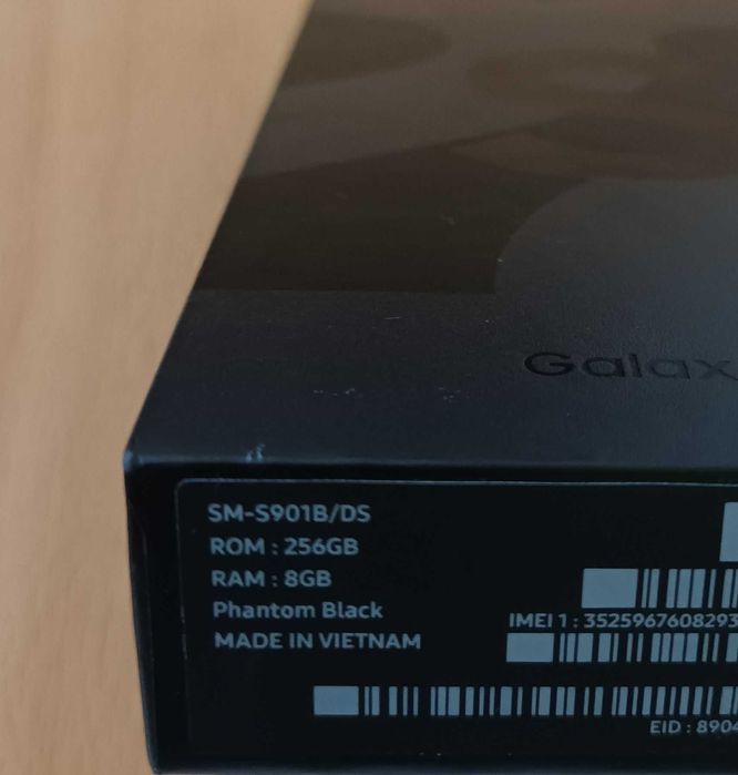 Samsung Galaxy S22 256GB Preto [NOVO/com Garantia]