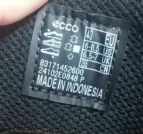 Туфлі Ecco Track 25 M Gore-Tex, 40р. на 26.3 см