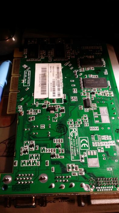 AGP x8 ATI Radeon 9200 128Mb в ремонт