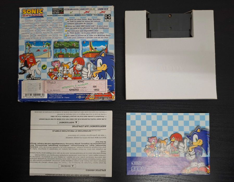 Sonic Advance Ver. Pal