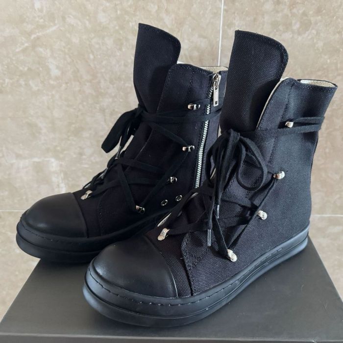 Кеди Rick Owens DRKSHDW Ramones High | кросівки кроссовки рик овенс