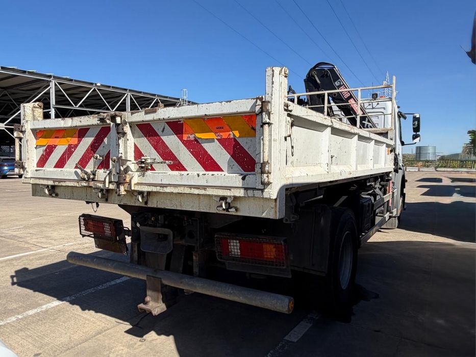 MERCEDES AXOR 19Ton 290cv Caixa Tri-Basculante c/ Grua e Radiocomando ###OPORTUNIDADE###