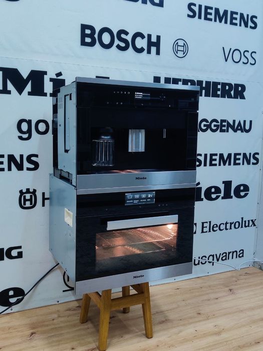 Топовий дуже гарний комплект Miele 3в1! Духовка-6800 та кофемашина6401