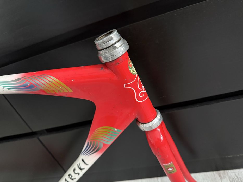 Frameset Rychtarski SMS Żyrardów płetwa torowy fixed gear 54x55
