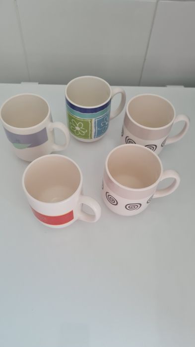 Conjunto de 5 chávenas Luminarc