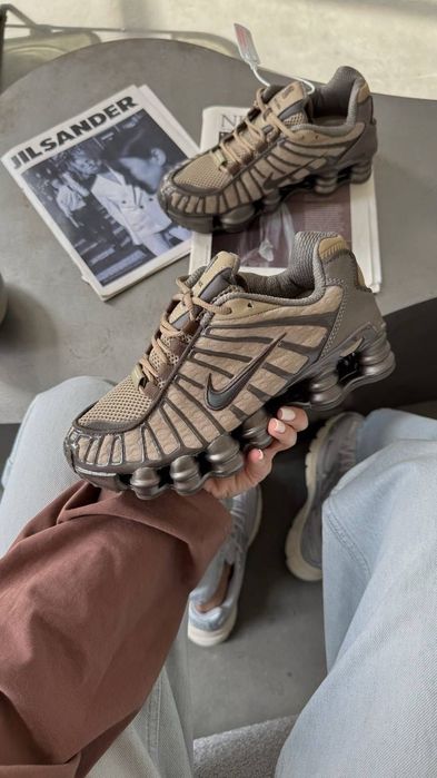 LUX! Nike Shox TL Khaki 36 - 45 найк шокс тл хакі зелені: 2 790