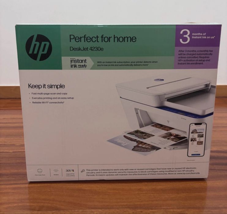 Impressora branca HP