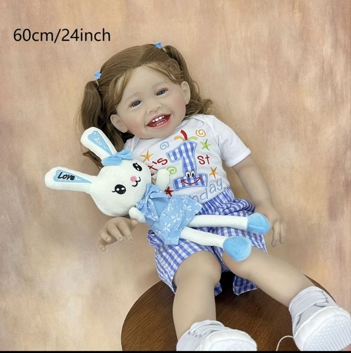 Реалістична лялька реборн, як жива дівчинка, ляльки Reborn