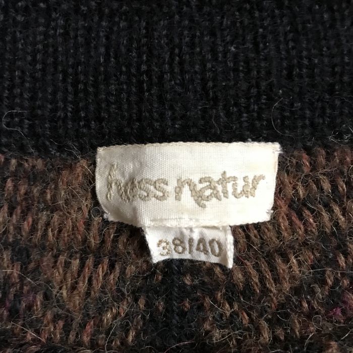 Sweter Cardigan Hess Natur 100% Alpaka 38/40 Vintage 90’ Idealny !