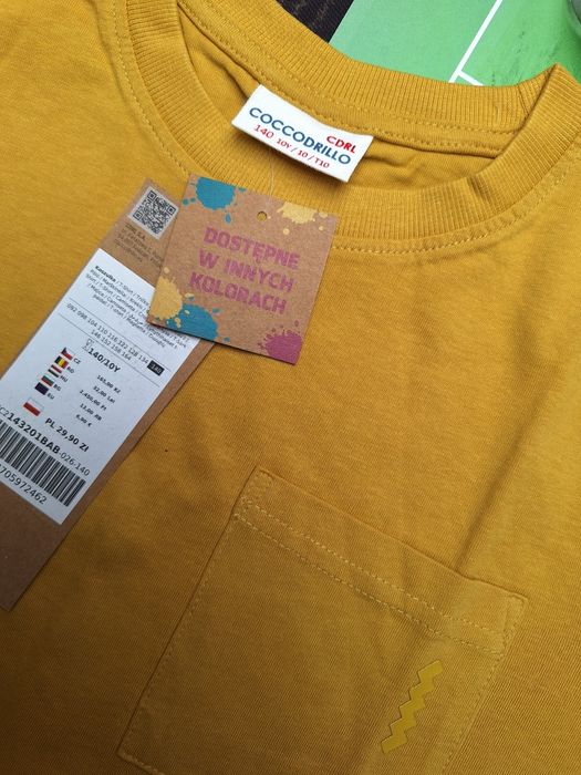 R 140 koszulki coccodrillo t-shirty  chłopięce