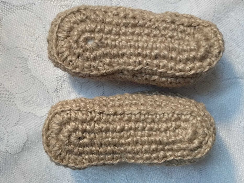 Конопляные тапочки для дома.