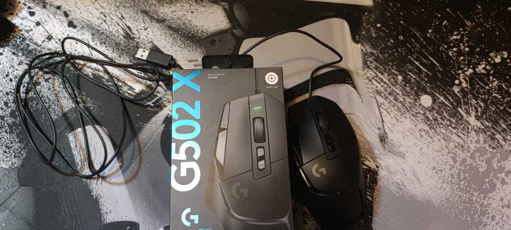 Проводная игровая мышка Logitech G502X