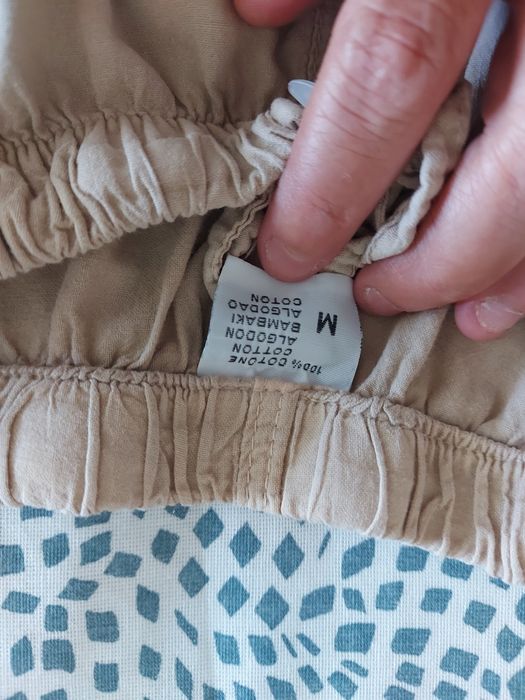 Bermudas beges | Tamanho M