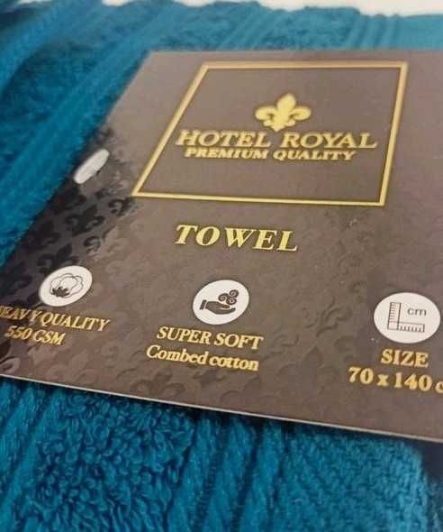 Komplet ręczników turkusowych ręczniki premium 2+2 ręcznik na prezent
