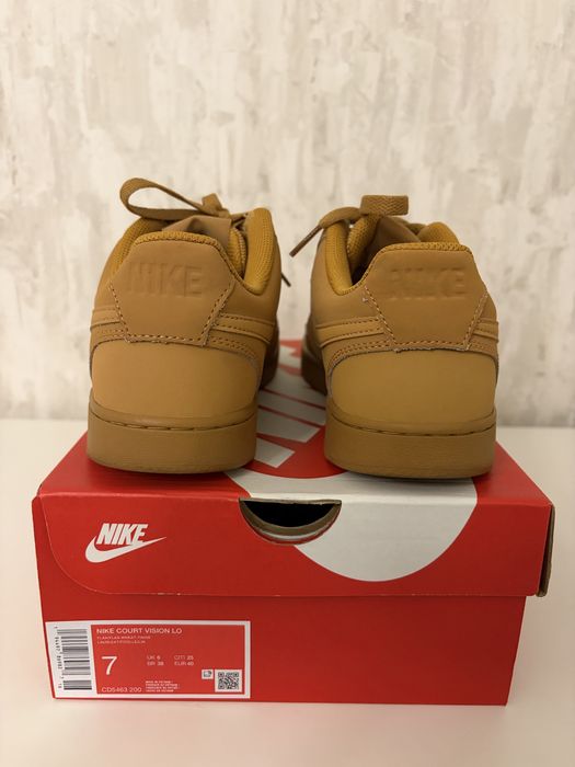 Sapatilhas Nike Air Force 1 '07 Wheat / Flax (tom caramelo)