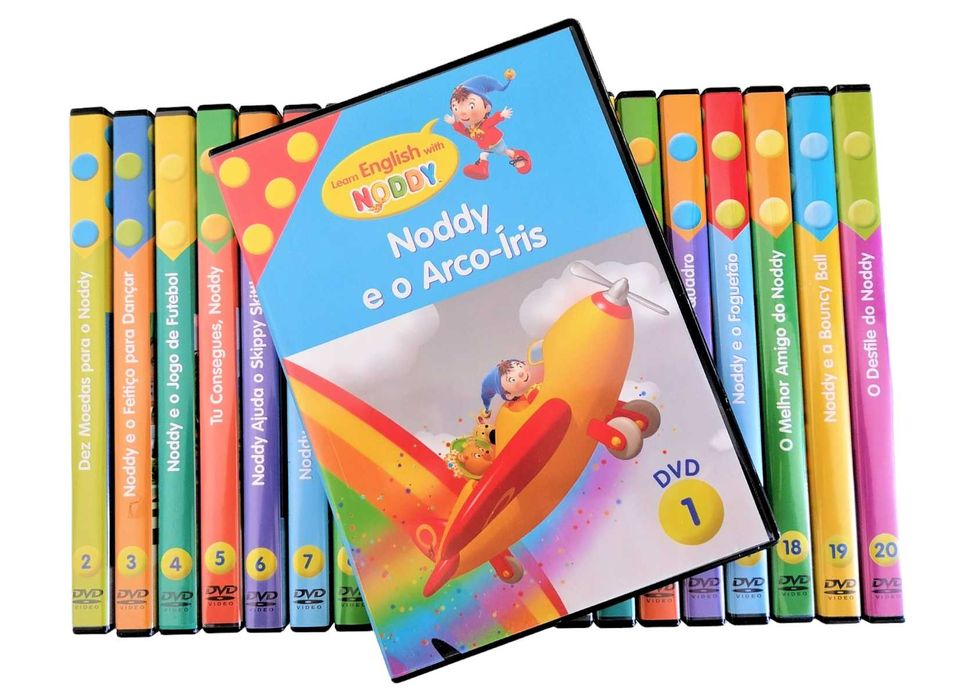 Colecção DVD Learn English with Noddy