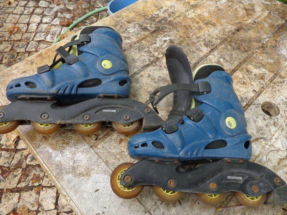 patins com rodas