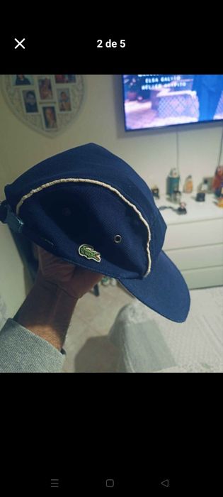 Chapeu original lacoste