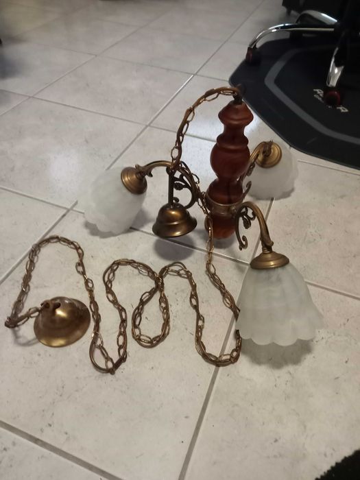 Candeeiro Triplo Tecto