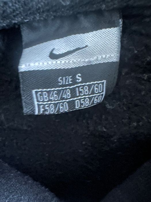 Чорна тепла худі Nike
